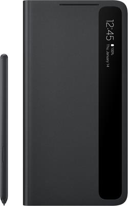 Samsung Flipové pouzdro Clear View s perem S Pen pro S21 Ultra Black