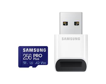 Samsung micro SDXC 256GB PRO Plus + USB adaptér