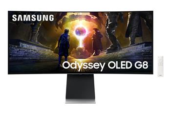 Samsung Odyssey OLED G8/G855D/34"/OLED/3440x1440/175Hz/0,03ms/Silver/3R