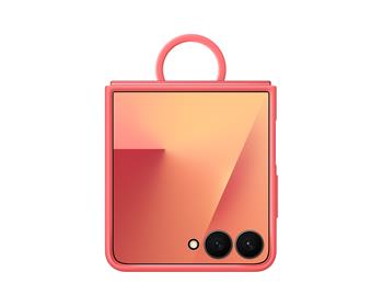 Samsung Silikonový kryt s držákem na prst Flip7 Red