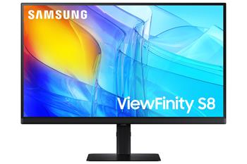 Samsung ViewFinity S8/S80D/27"/IPS/4K UHD/60Hz/5ms/Black/2R