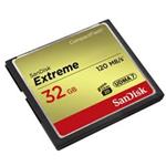 SanDisk CF 32 GB Extreme (120/85 MB/s, VPG20, UDMA7)