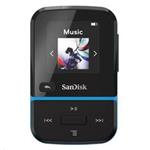 SanDisk Clip Sport Go MP3 Player 32GB, Modrá