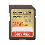 SanDisk Extreme PLUS SDXC 256GB 190MB/s V30 UHS-I