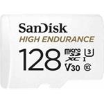SanDisk High Endurance microSDHC 128GB + adaptér 