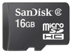 SanDisk microSDHC karta 16GB