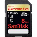 SanDisk SDHC Extreme Pro UHS-I karta 8GB (až 95MB/s)
