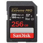 SanDisk SDXC karta 256GB Extreme PRO (280 MB/s Class 10, UHS-II V60)