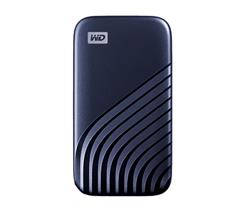 SanDisk WD My Passport SSD externí 500GB , USB-C 3.2 ,1050/10000MB/s R/W PC & Mac ,Midnight Blue