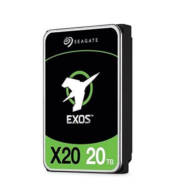 Seagate Exos X20 3,5" - 20TB (server) 7200rpm/SATA/256MB/512e/4kN