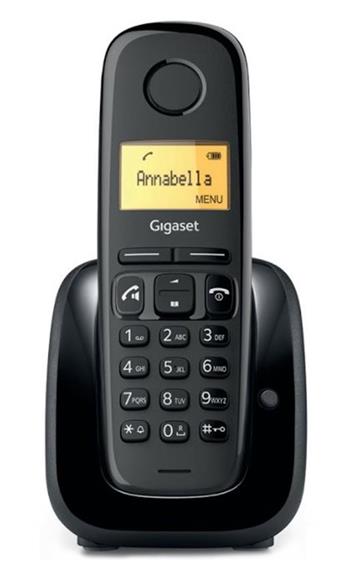 SIEMENS Gigaset A280 - DECT, černá