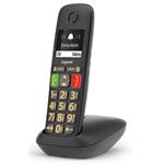 SIEMENS GIGASET E290 - DECT/GAP bezdrátový telefon, podsvícená tlačítka, dětská chůvička, barva černá