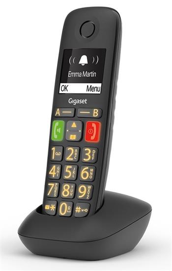 SIEMENS GIGASET E290HX - DECT/GAP přídavné sluchátko k modelu Gigaset E290, barva černá