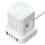 Síťový adaptér Viking ACT45W/Output: 4xAC, 2xUSB-A, 3xUSB-C/výkon až 4000W