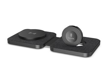 Skládací wireless nabíječka Viking WN21/Input: 1.USB-C/nabíjení hodinek a sluchátek/1m kabel UCB-C