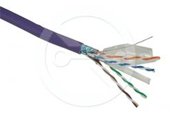 Solarix Instalační kabel CAT6 FTP LSOH drát 500m/špulka