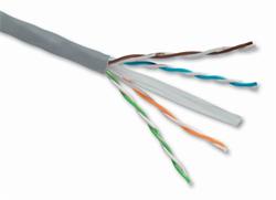 Solarix Instalační kabel CAT6 UTP PVC drát 305m/box