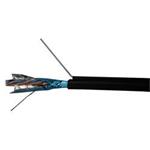 Solarix venkovní instalační kabel CAT5e FTP drát PE samonosný 305m/box