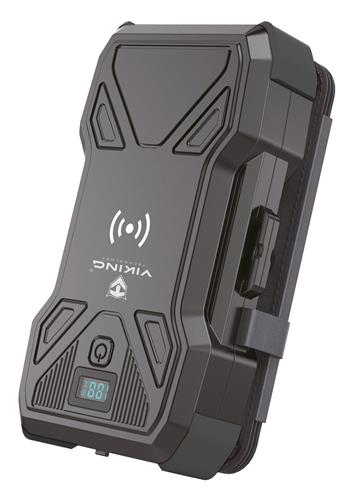Solární powerbanka VIKING TYR III/Output:1xUSB-C,2xUSB-A/Wireless charge 15W max/30000mAh/LED světlo