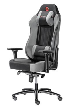 SPC Gear SR700F GY herní židle prostorná / do 195 cm/ do 150 kg / textilní / šedá