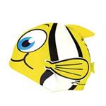 Spokey RYBKA--Dětská plavecká čepice žlutá (5907640822762)