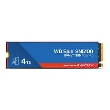 SSD 4TB WD Blue SN5100 NVMe M.2 PCIe Gen4 2280