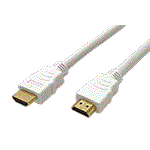 Standard HDMI kabel s Ethernetem, 10m, bílý