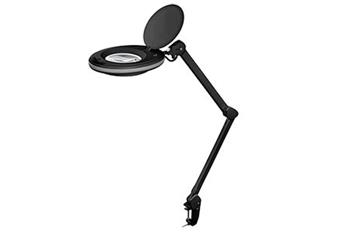 Stolní lampa s lupou, 127mm, 3 dioprie, LED osvětlení 8W, černá