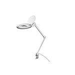 Stolní lampa s lupou, 127mm, 3 dioprie, LED osvětlení 8W