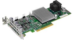 SUPERMICRO 12Gb/s SAS controller, Internal RAID Adapter LSI SAS 3008, 8-port (internal), RAID 0,1,10