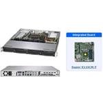 SUPERMICRO 1U server 1x LGA1151 (8/9g), iC236, 4x DDR4 ECC, 4x 3.5" HS SATA3, 350W, IPMI