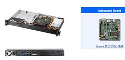 SUPERMICRO 1U server E3-1285v5, iC236, 2x SO-DIMM ECC, 1x3.5 /4x2.5(opt) SATA3, 200W, sdilene IPMI
