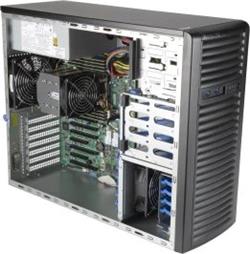 SUPERMICRO A+ Server TWR/4U SP3, 8x DDR4, 8x 3,5", 900W(gold), 2x1GbE, IPMI, OOB