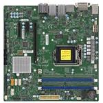 SUPERMICRO MB 1xLGA1151 (Core 8th gen/ 95W), H310,2xDDR4,4xSATA3,PCIe 3.0 (x16) 2.0(x4,x1),HDMI,DP,DVI,Audio