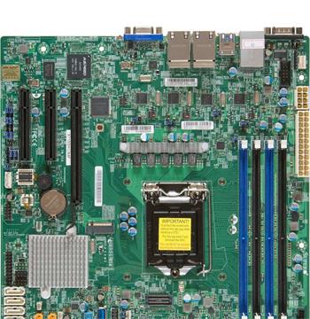 SUPERMICRO MB 1xLGA1151, iC236,DDR4,8xSATA3,PCIe 3.0 (1 x8 (in x16), 1 x8, 1 x4 (in x8)), 1x M.2 NGFF, IPMI