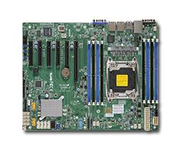 SUPERMICRO MB 1xLGA2011-3, iC612 8x DDR4 ECC,10xSATA3,(PCI-E 3.0/1,2,1(x16,x8,x4) PCI-E 2.0/1,1(x2,x4),2x LAN,IPMI