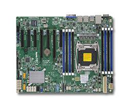 SUPERMICRO MB 1xLGA2011-3, iC612,8x DDR4 ECC,10xSATA3,(PCI-E 3,0 4,2 (x8,x4),2x LAN,IPMI