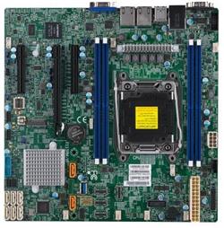 SUPERMICRO MB 1xLGA2066, iC422,4x DDR4 ECC,8xSATA3, 4x Oculink, PCI-E 3,0 1,2 (x16,x8), 2x LAN,IPMI