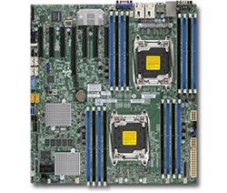SUPERMICRO MB 2xLGA2011-3, iC612 16x DDR4 ECC R,10xSATA3/8xSAS3 LSI 3108 2GB(PCI-E 3.0/1,6(x16,x8),2x 1GbE LAN,IPMI