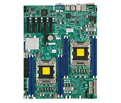SUPERMICRO MB 2xLGA2011 iC602 8x DDR3 ECC R,4xSATA2,2xSATA3, 1,4x PCI-E 3.0 (x16,x8),2xLAN,IPMI