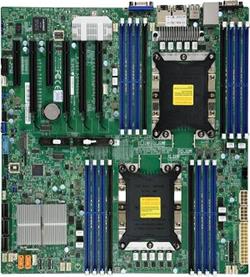 SUPERMICRO MB 2xLGA3647, iC621, 16x DDR4 ECC, 14xSATA3, 2xNVMe, 1xM.2, PCI-E 3.0/4,2(x16,x8),2x LAN,IPMI