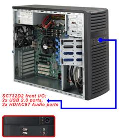 SUPERMICRO Mid-Tower 4x 3,5" fixed HDD, 2x 5,25", 1x external 3,5", 900W (80PLUS Gold)