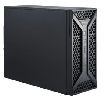 SUPERMICRO Mid-Tower 4x 3,5" fixed HDD, 2x 5,25", USB-C, 668W (80PLUS Platinum)