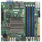SUPERMICRO mini-ITX  MB Atom C3558 (4-core), 4x DDR4 ECC DIMM, 8xSATA, 1x PCI-E 3.0 x4, 4x 1GbE LAN, IPMI, bulk