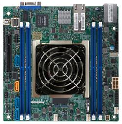 SUPERMICRO mini-ITX MB Xeon D-2141I (8C/16T), 4x DDR4 ECC rDIMM,8xSATA1x PCI-E 3.0 x8, 2x10GbE LAN,IPMI