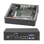 SUPERMICRO mini server 1x Atom E3940, 1x DDR3 ECC, 60W PSU, 1x 2,5" + 1x SATA DOM, M.2, 2x 1Gb LAN