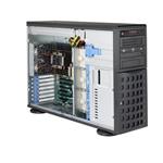 SUPERMICRO Tower/4U CSE-745BAC-R1K23B-SQ 4U, 8x 3.5"/ 2.5" SAS3/SATA3 Backplane for Hot-Swappable Drives, Front I/O Por