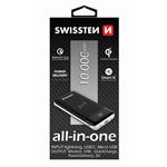 SWISSTEN ALL-IN-ONE POWER BANK 10000 mAh