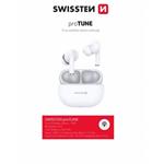 SWISSTEN BLUETOOTH TWS SLUCHÁTKA PRO TUNE BÍLÝ