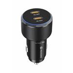 SWISSTEN CL ADAPTÉR 2x USB-C PD, 50W ČERNÝ + KABEL USB-C / USB-C, 1 M